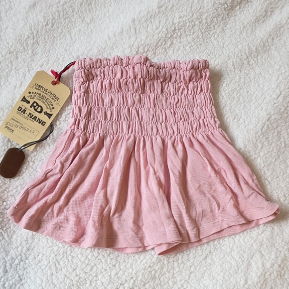 Da-nang Babydoll Tube Top With Bow - Picture 3 of 4